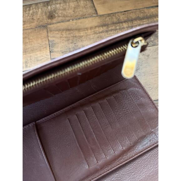 LOUIS VUITTON Mahina Portefeuille Amelia Long Wallet Dark Brown - Picture 11 of 16